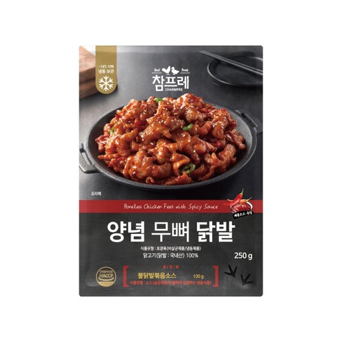 참프레 냉동 양념닭발 (250G)