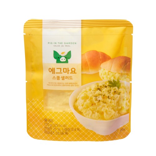 피그인더가든 에그마요 스쿱샐러드 (120G/팩)