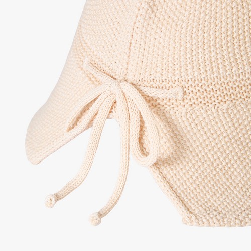 BEIGE(D) 오늘좋은 포인트 니트 트임햇