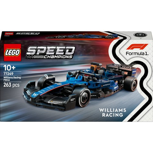 스피드챔피언 레고 Williams Racing FW46 F1 레이스 카 (77249) (10세 이상)