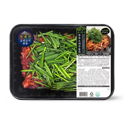 산더미 부추 오리주물럭 (700G)