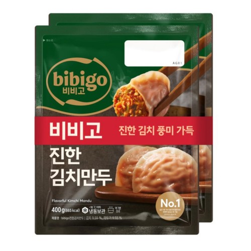 CJ 비비고 진한김치만두 (400G*2)