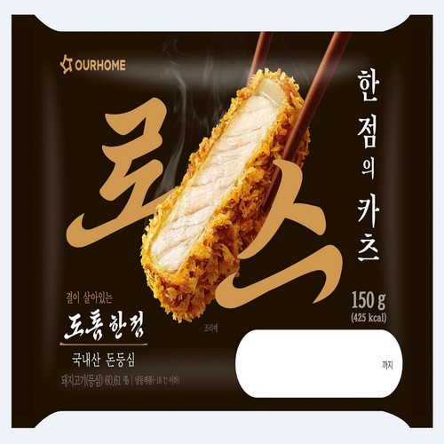 아워홈 한 점의 카츠, 로스 (150G)