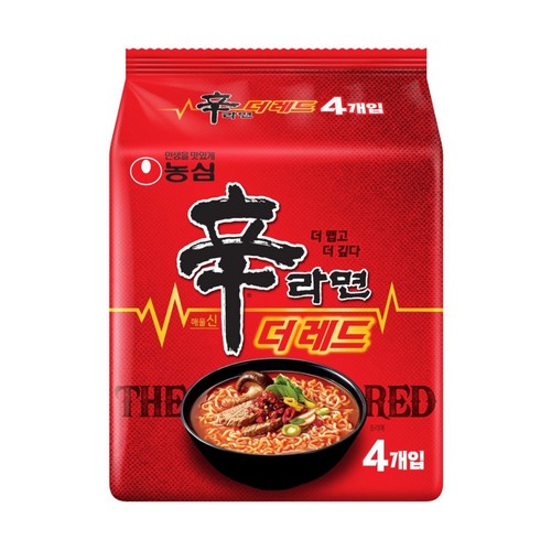 농심 신라면 더 레드 (125G*4)