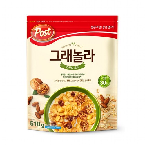 포스트 그래놀라 카카오호두 (510G)
