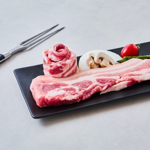K-흑돼지 삼겹살 구이용(국내산) (500G)