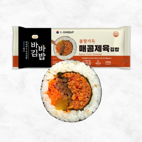 올곧 바바 매콤제육 김밥 (230G)