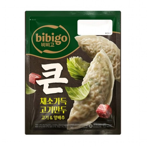비비고 큰채소가득만두 고기양배추 (400G)