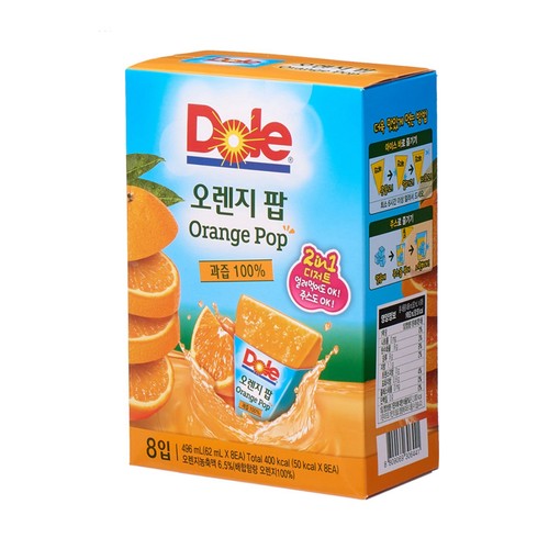 돌 팝 (오렌지) (62ML*8입)
