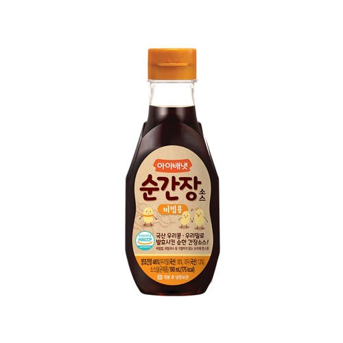 아이배냇 순간장소스 비빔용 (190ML)