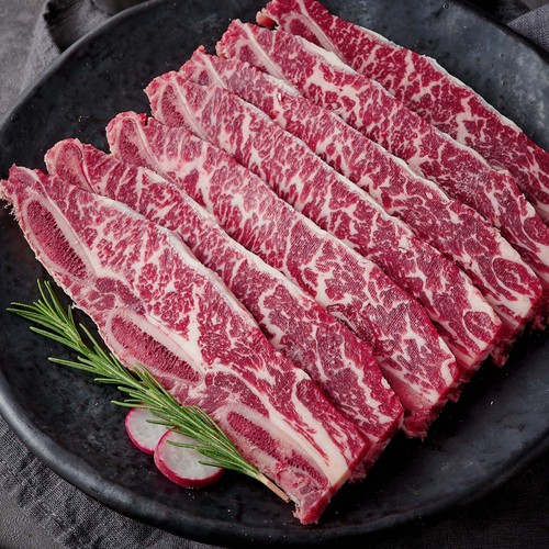 미국산 소 LA식갈비 (냉동) (1000G)