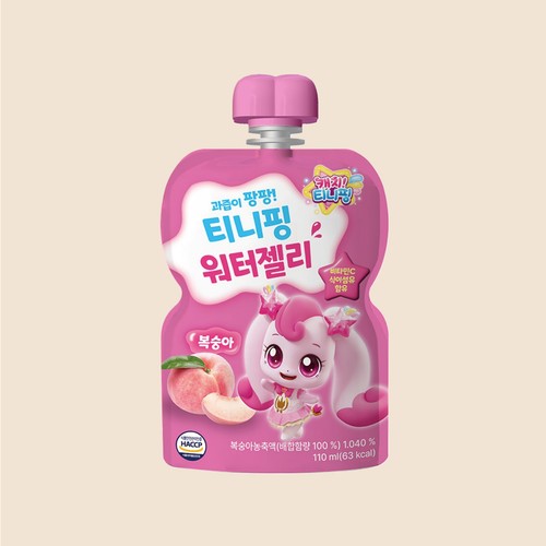 티니핑 워터젤리 복숭아 (110ML)
