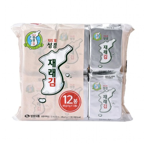 성경 재래식탁김 (4G*12봉)
