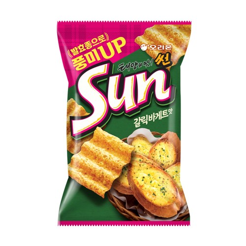 오리온 태양의맛 썬 갈릭바게트 (135G)