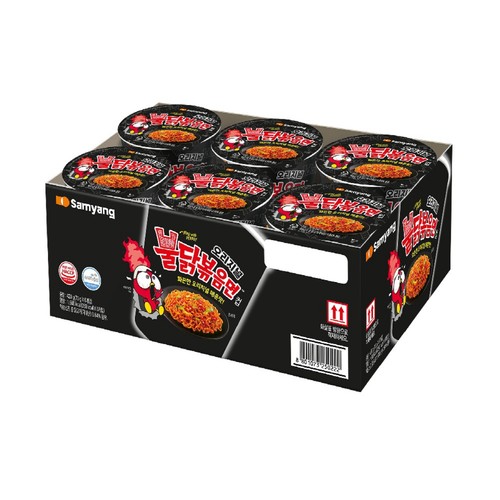 삼양 불닭볶음면 소컵 (70G*6)