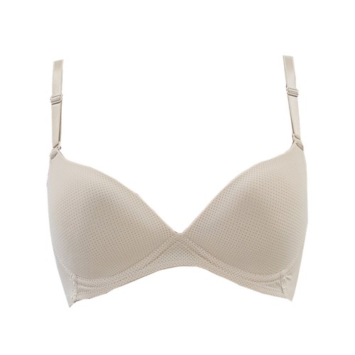 BEIGE/80AA 비비안 파워푸시업 메쉬 노와이어 브라