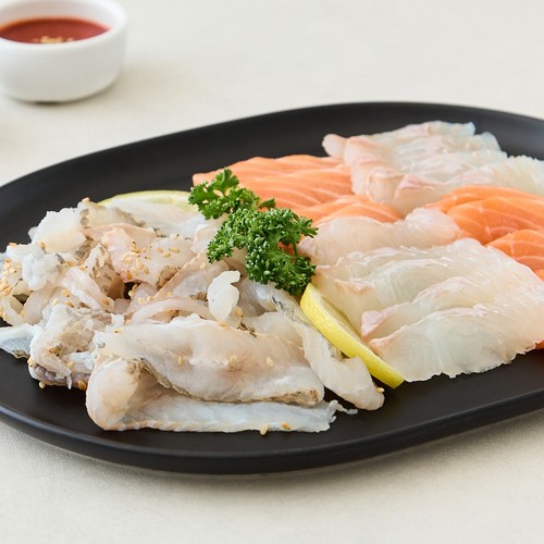 광어 연어 도다리 모둠회 (300G)