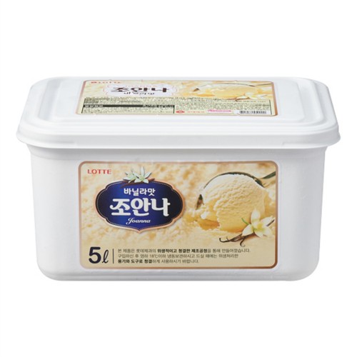 롯데 조안나(바닐라맛) (5L)