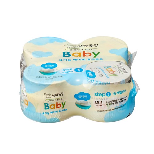 매일 상하목장 베이비 유기농 요거트 플레인 (85G*4입)