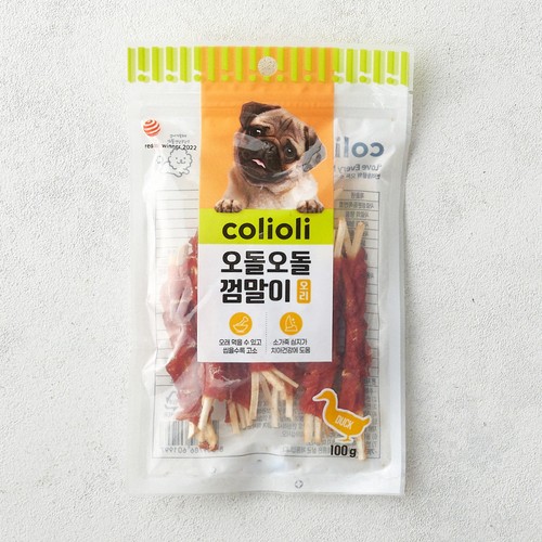 콜리올리 오돌오돌 껌말이 (오리고기) (100G)