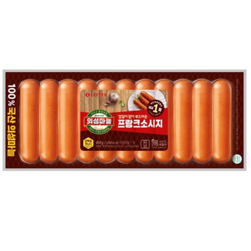롯데 의성마늘 프랑크 (460G)