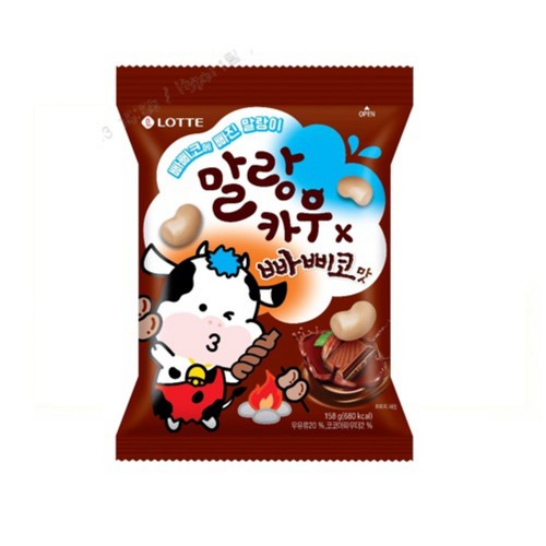 롯데 말랑카우 빠삐코 (158G)