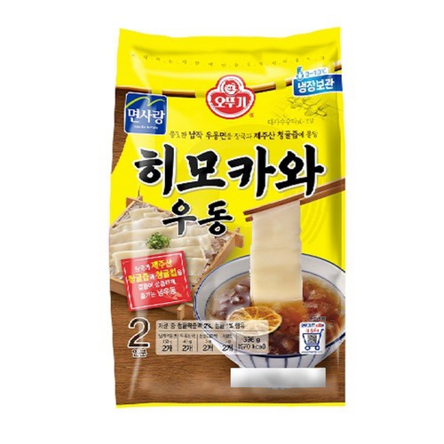 오뚜기 면사랑 히모카와 우동 (2인) (396G)