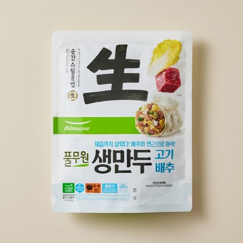 풀무원 생만두 고기배추 (400G)
