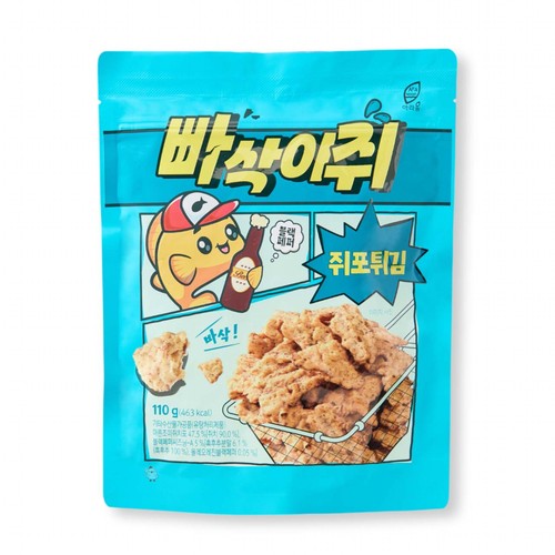 빠삭이쥐 쥐포 튀김 (110G)