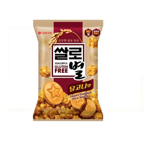 롯데 쌀로별 달고나맛 (56G)