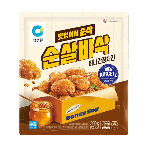청정원 순살바삭 허니간장치킨 (300G)