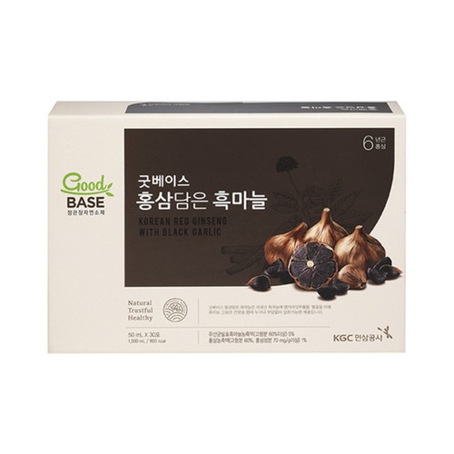 (S) 굿베이스 홍삼담은 자연흑마늘 (50ML*30입)