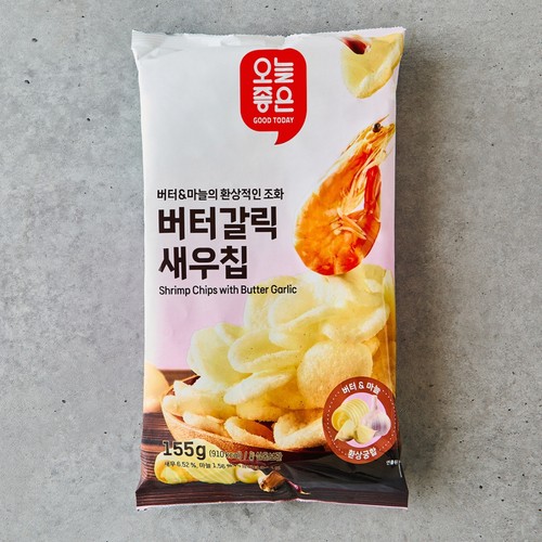 오늘좋은 버터갈릭 새우칩 (155G)