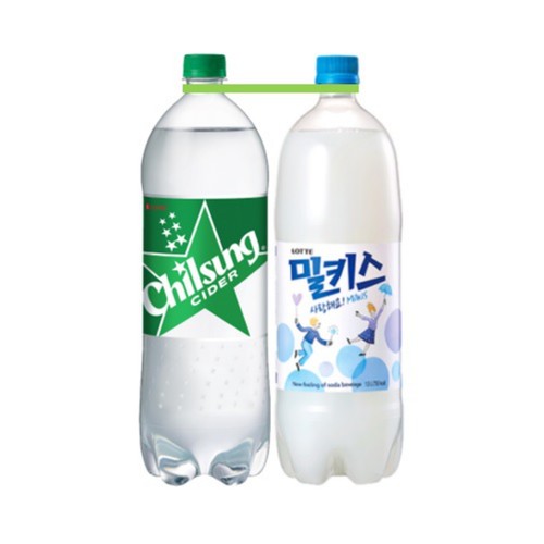 칠성사이다+밀키스 기획 (1.5L*2입)
