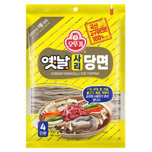 오뚜기 국산 옛날 사리당면 (100G)