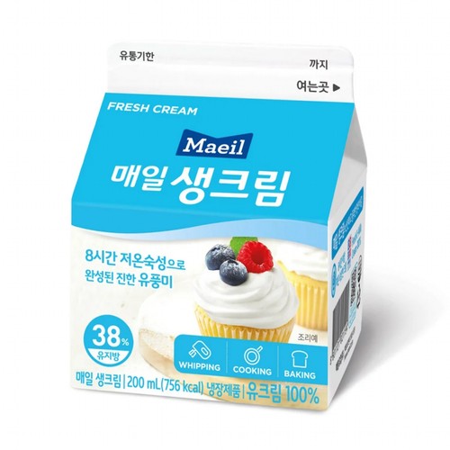 매일유업 매일 생크림 (200ML)