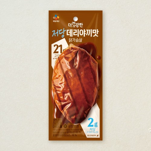 CJ 저당 닭가슴살 데리야끼맛 (120G)