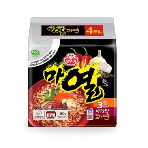 오뚜기 마열라면 (120G*4)
