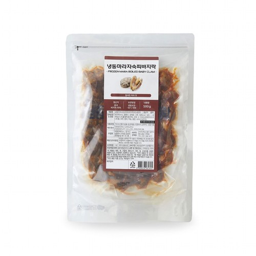 간편하게 데워먹는 마라 피바지락 (500G)