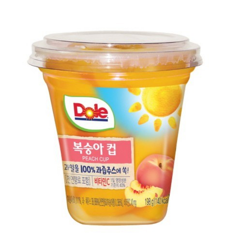 돌 후룻컵 복숭아 (198G)