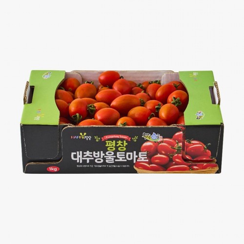 [농할할인가 5,920원] 평창 대추방울토마토 (1KG/박스)