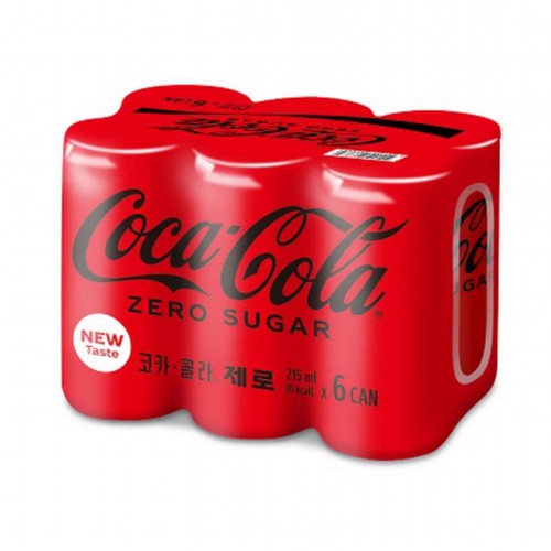 코카콜라 제로 (캔) (215ML*6입)
