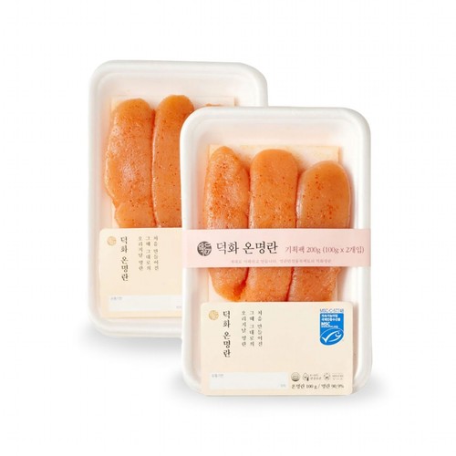 4%내외의 낮은 염도로 순한 온명란 기획 (100G*2)