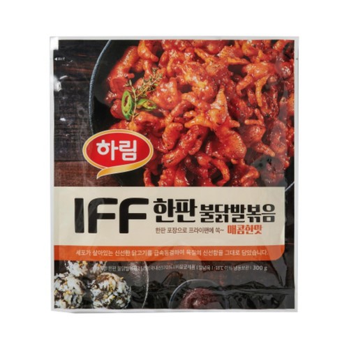 하림 IFF 불닭발 볶음 (300G)