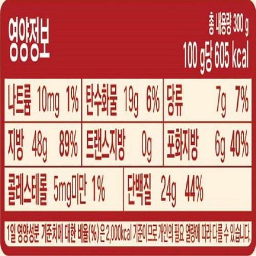 오뚜기 100% 땅콩버터 스무스 (300G)