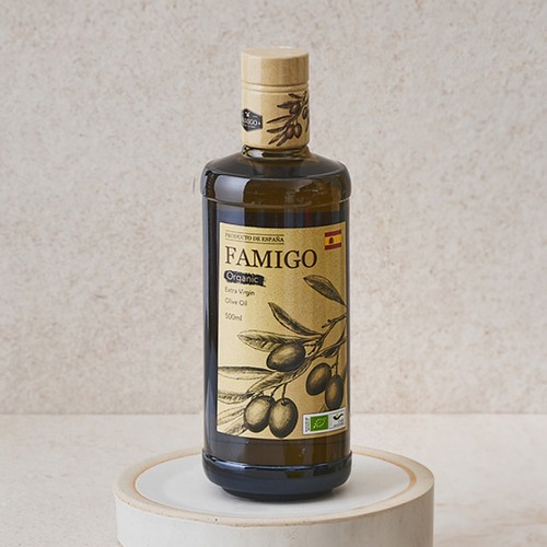파미고 유기농 엑스트라버진 올리브오일 (500ML)
