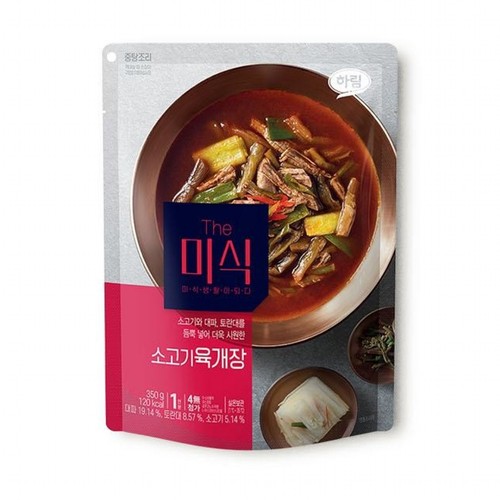 하림 더미식 소고기육개장 (350G)