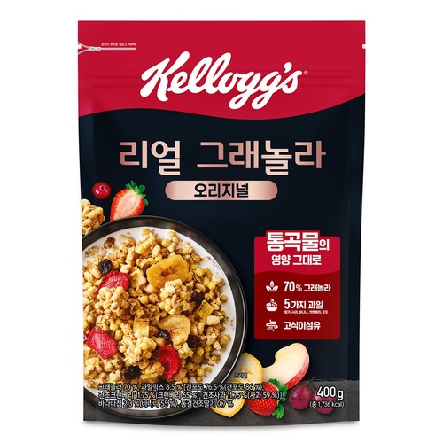 켈로그 리얼 그래놀라 (400G)