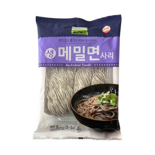 칠갑농산 생 메밀면 사리 (360G)