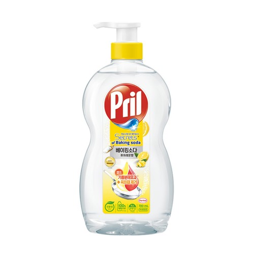 프릴 베이킹소다 주방세제 퓨어레몬 (700ML)